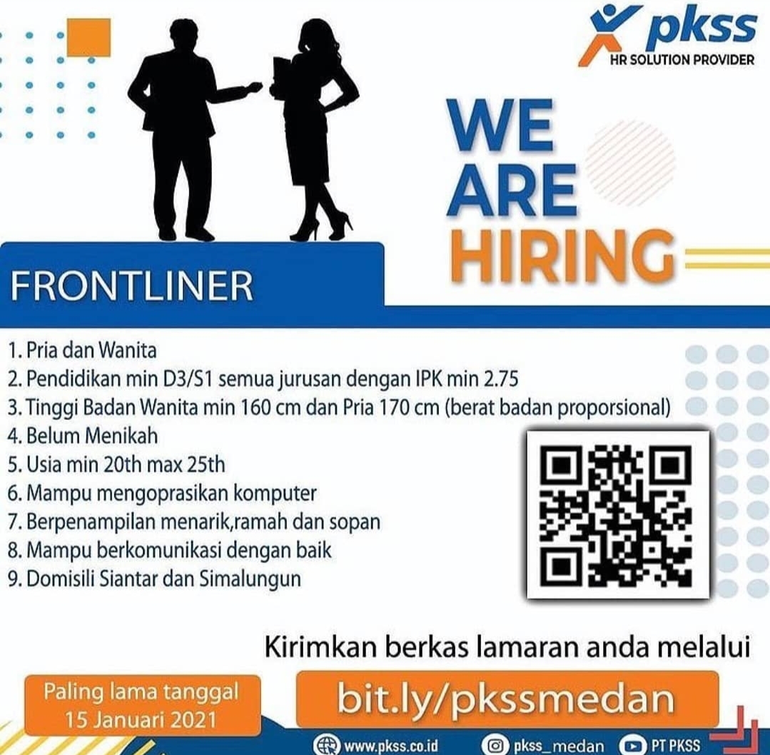 Lowongan Kerja Medan Januari 2021 Di Pt Prima Karya Sarana Sejahtera Pkss Lowongan Kerja Medan Terbaru Tahun 2021