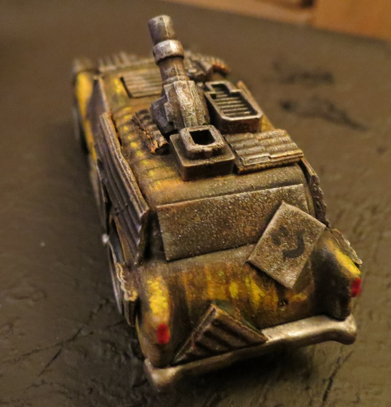 The Shire and everything after: Gaslands: Mortar truck