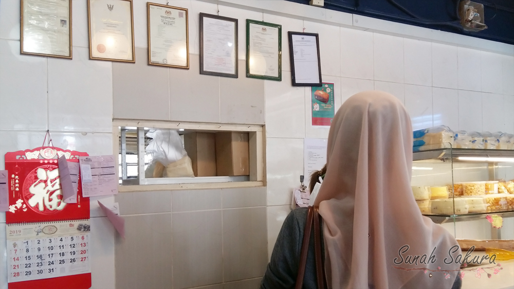 Butter Cheese Cake Sedap di Mita Cake House, Kuching