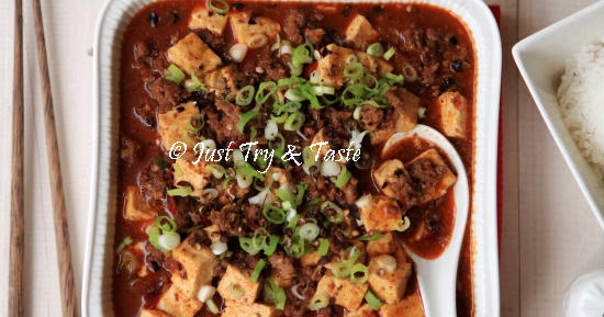 Resep Mapo Tofu & Homemade Minyak Cabai (Chili Oil)  Just 
