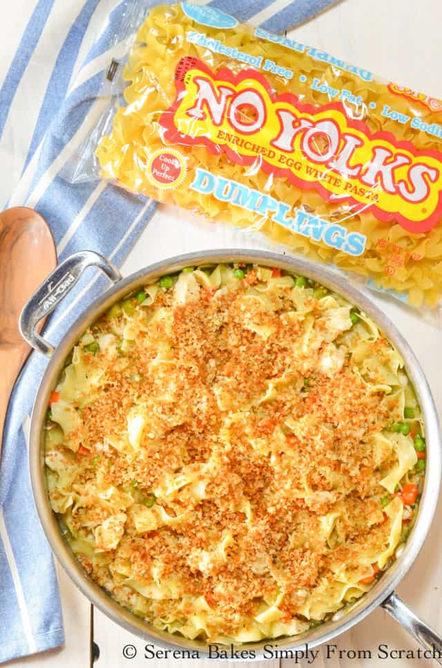 Chicken Noodle Casserole Skillet Serena Bakes Simply From Scratch