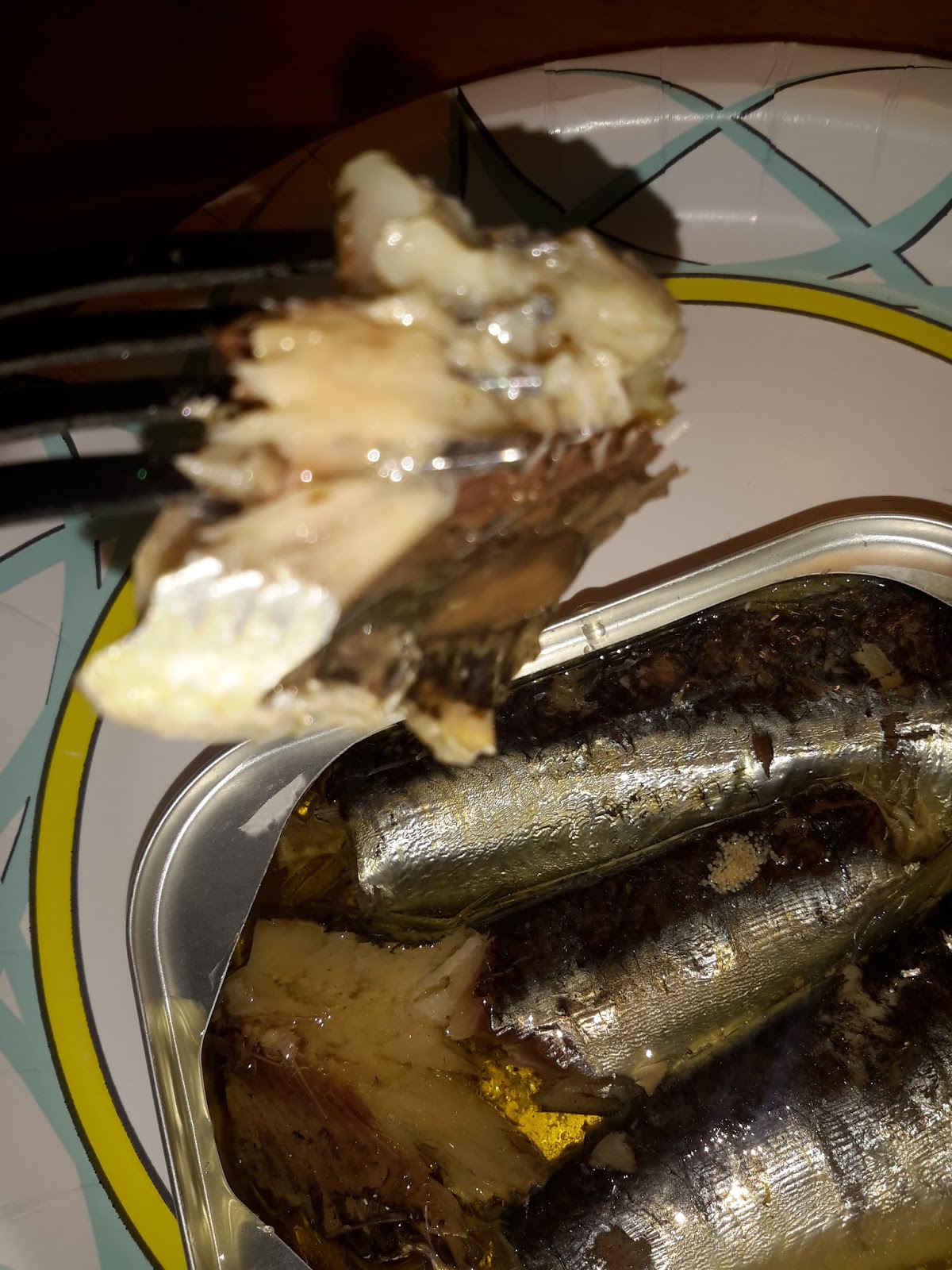 Dollar Store Dreams Day 3 Beach Cliff sardines