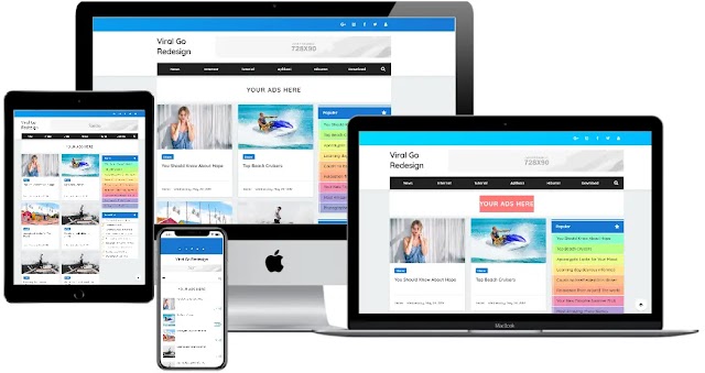 Download Responsive Template Viral GO Redesign