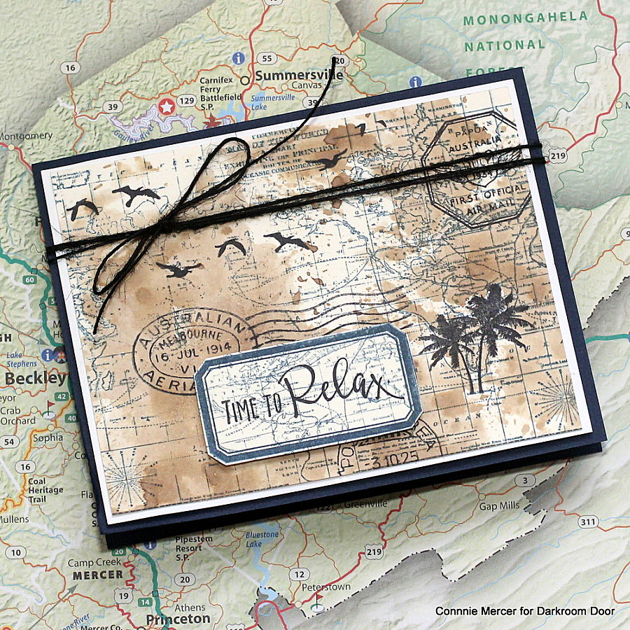 crafty goodies Global Postmarks by Darkroom Door