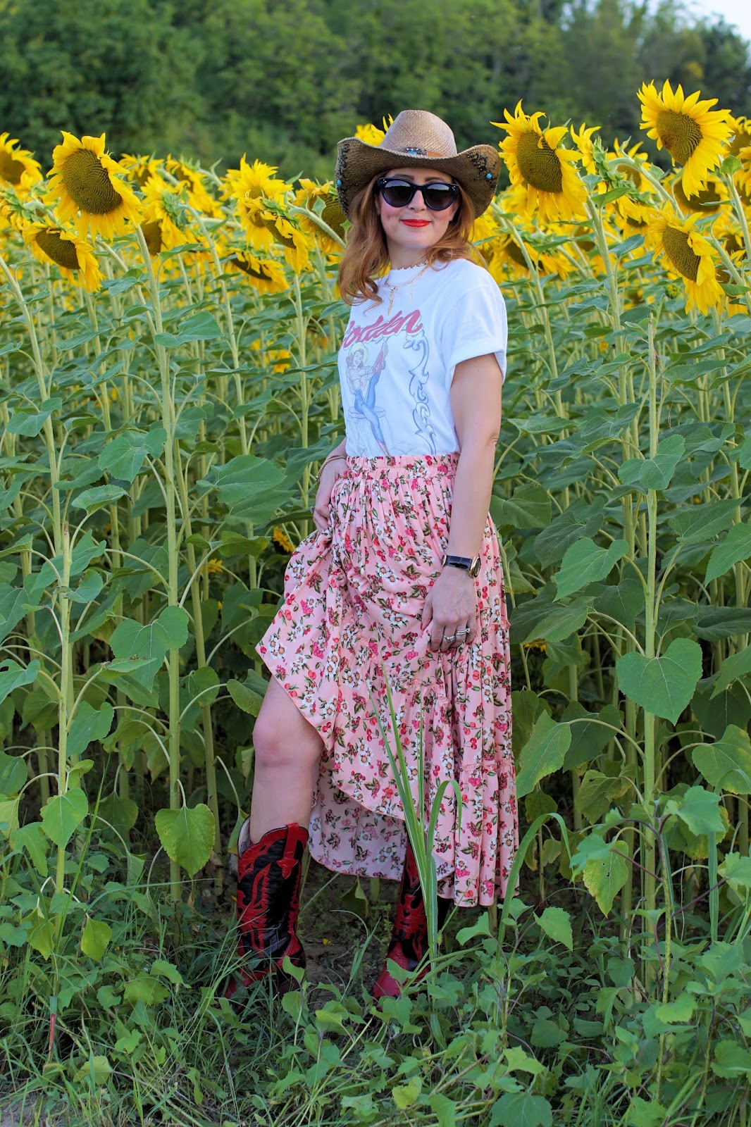 How to wear a country style maxi skirt su Fashion and Cookies fashion blog, fashion blogger