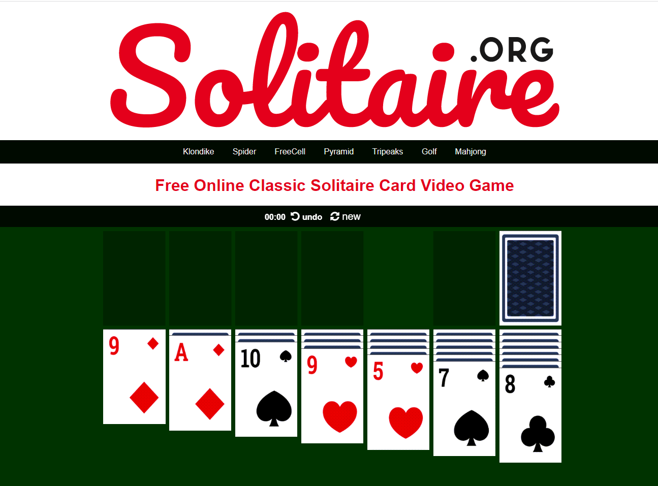 Classic Online Card Games