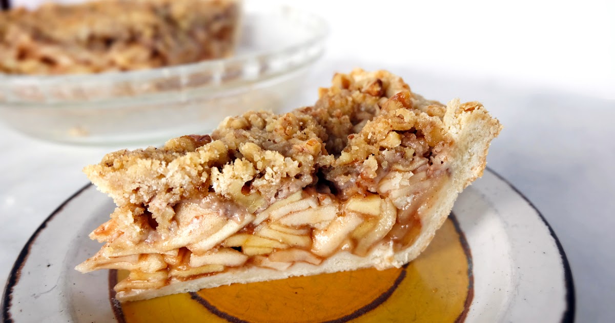 Apple Walnut Crumble Pie The Bake Dept
