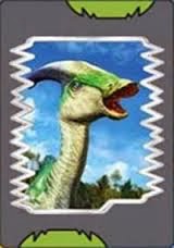 Dino Rey Cartas De Dinosaurios Y movimientos: Cartas de hierba