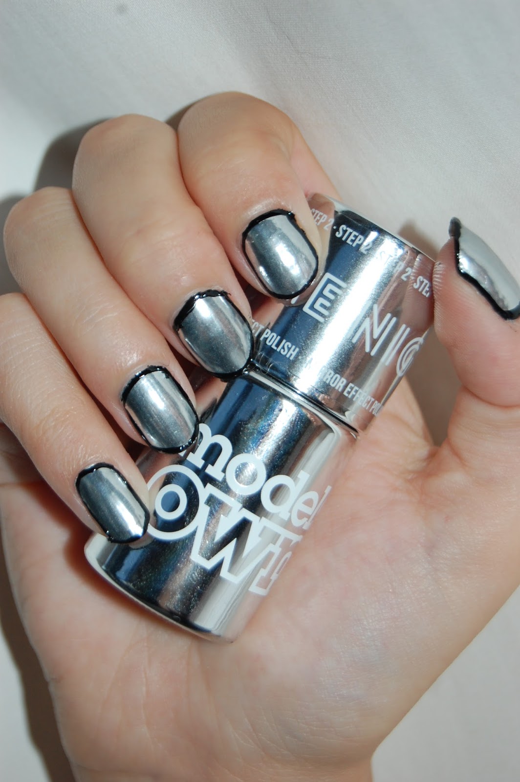 what a looker Models Own 'One Night Stand' Mirror Manicure