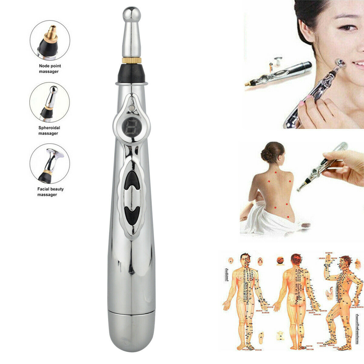 Electric Acupuncture Pen Energy Health