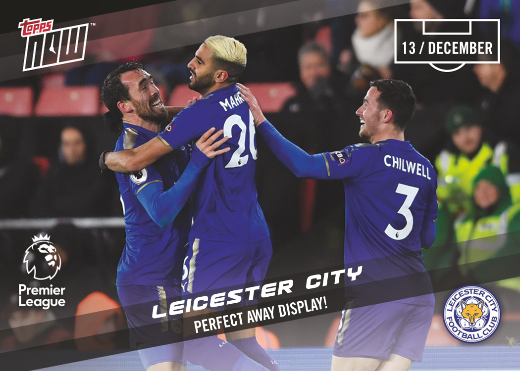 Trading Card Hub.UK Topps NOW Premier League 20172018 Leicester City Set