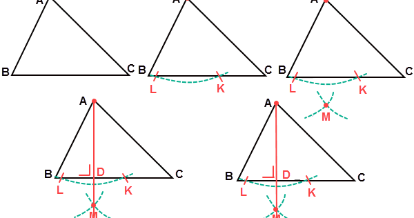 Garis Tinggi Dan Garis Berat Pada Segitiga