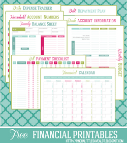 Free Financial Printables