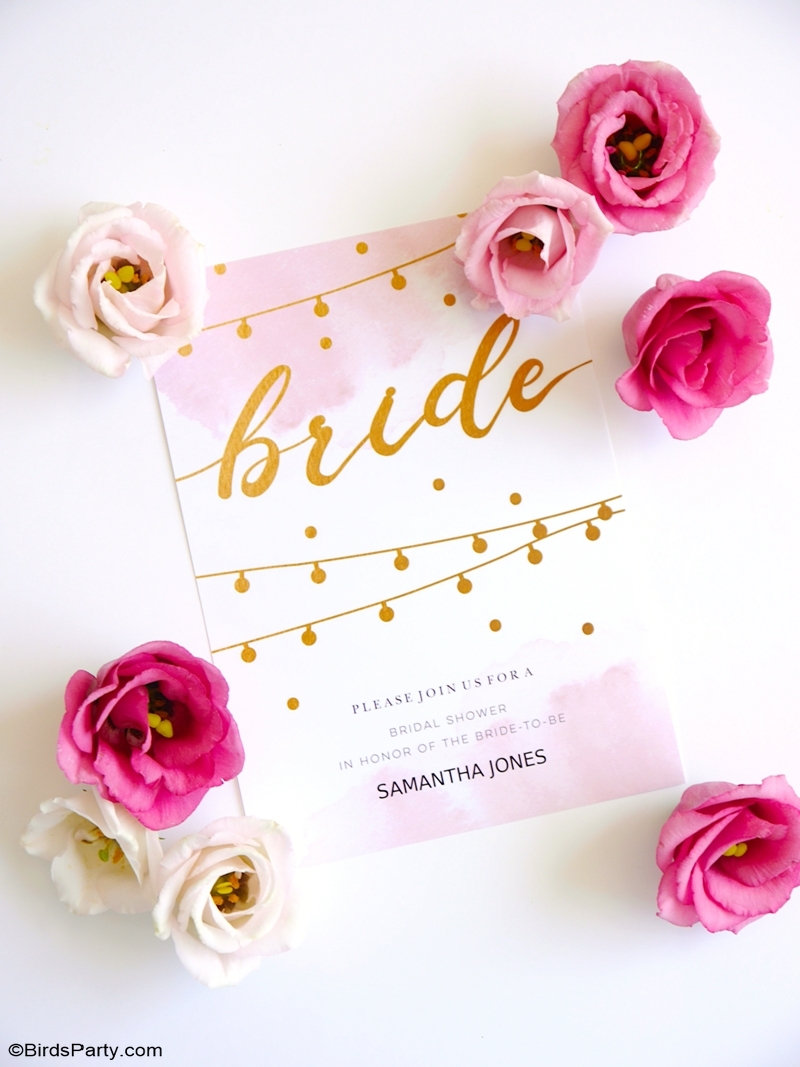 DIY Bridal Shower Stationery & Personalized Gifts  - easy and affordable bridal shower or bachelorette party ideas and bridesmaid gifts! #WalmartPhoto | #sponsored content created by @birdsparty for @wm_photo_center #bridalshower #bacheloretteparty #bridalshowerparty #bachelorettepartyideas #bridalshowerinvitations #bridalshowerdecor #diybridalshower #bridesmaidgifts #diybridalshowerdecor #diybacheloretteparty