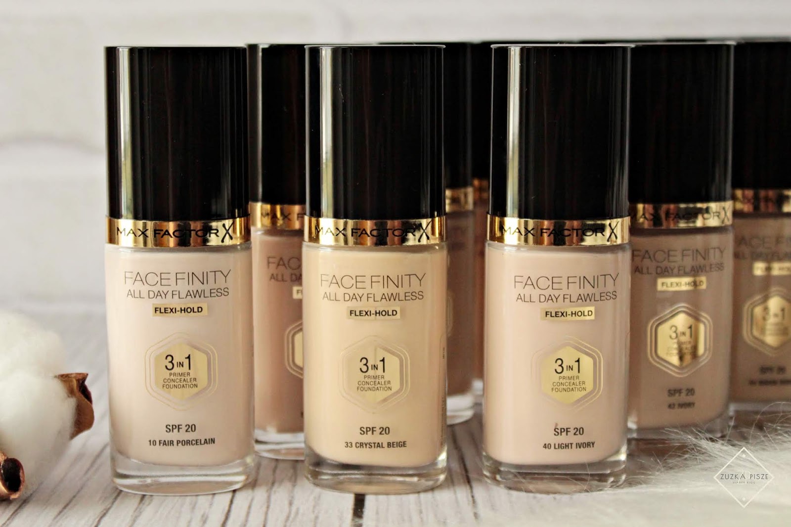 NOWOŚĆ! Podkład + korektor Max Factor Facefinity All Day Flawless 3 w 1 ...