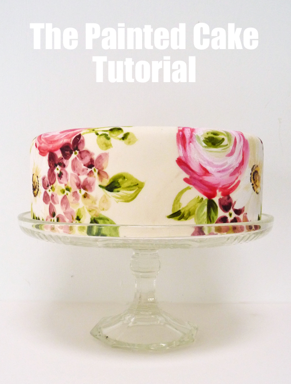 Amelie's House Painting onto fondant tutorial