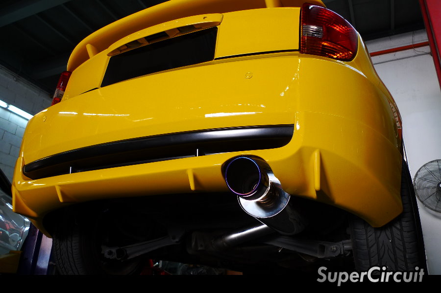 SUPERCIRCUIT Exhaust Pro Shop Toyota Celica (ZZT231) Axle Back Exhaust