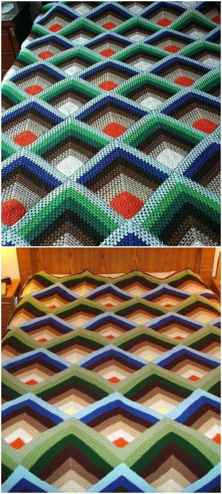 Crochet Afghan Pattern Pyramid Afghan Ovie Media
