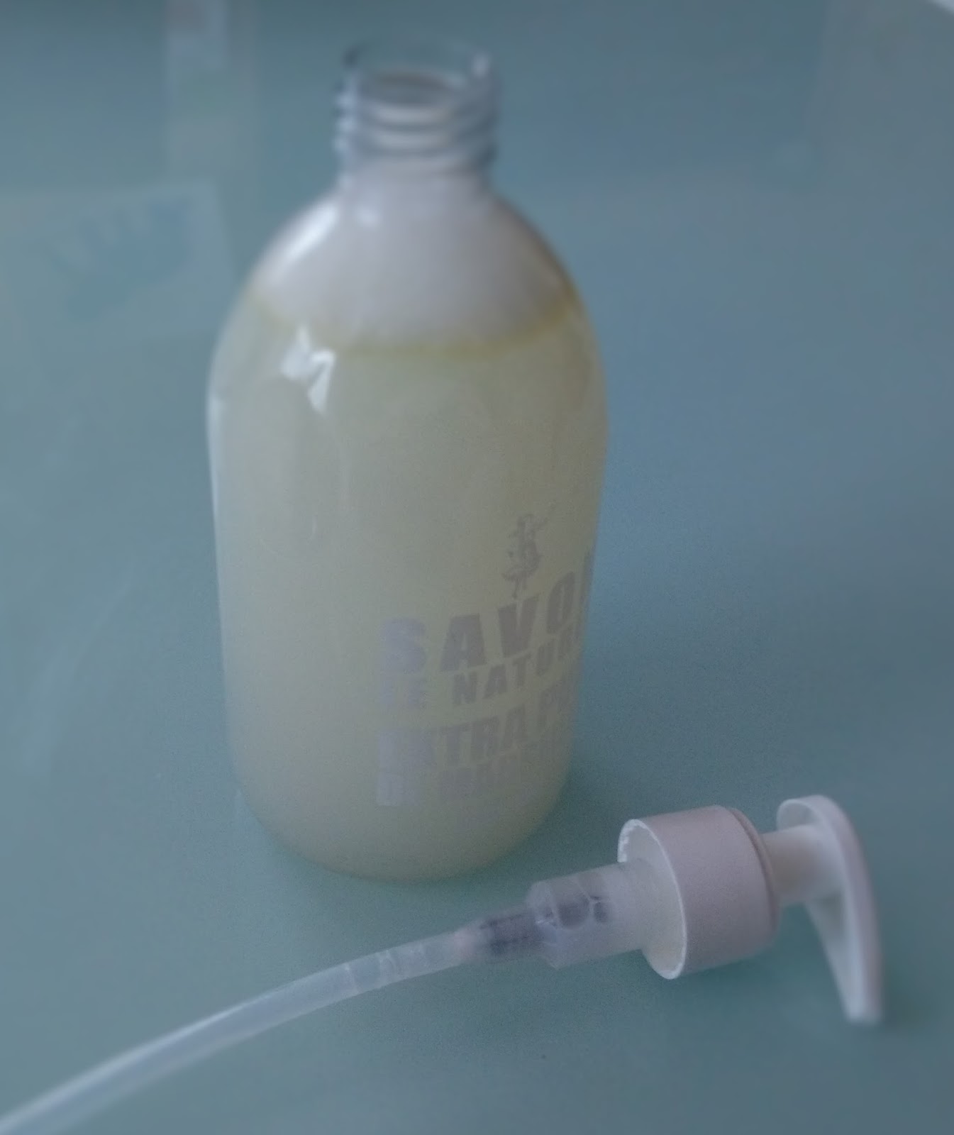 ma recette de savon liquide pour les mains Bulle et Funambule ou mes