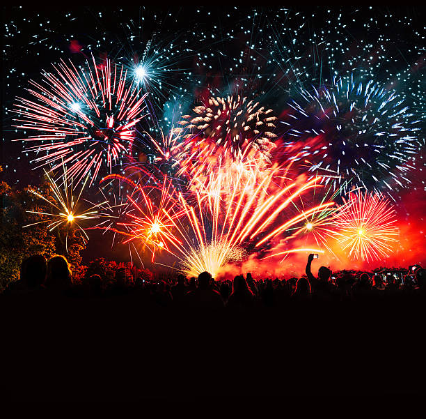 Port St Lucie Mets Fireworks start fire.