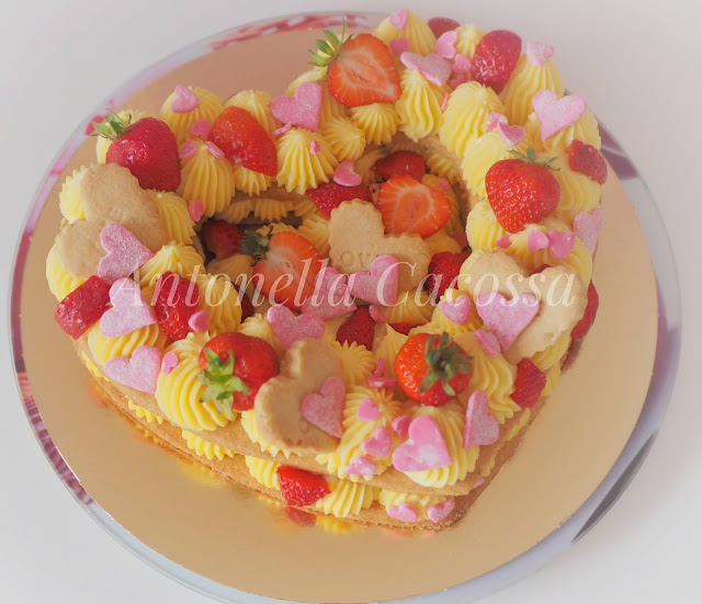 Cream Tart cuore