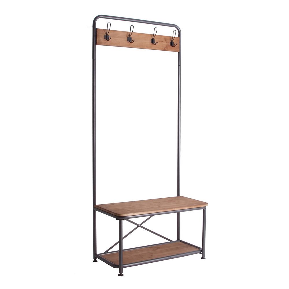 muebles de forja: RECIBIDORES ESTILO INDUSTRIAL ACERO Y MADERA