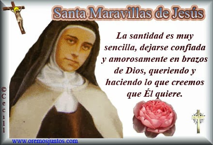 Apostolado Mariano: NOVENA MADRE MARAVILLAS DE JESÚS