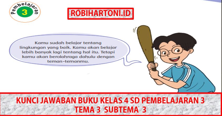 47 Kunci Jawaban Tema 3 Kelas 4 Images