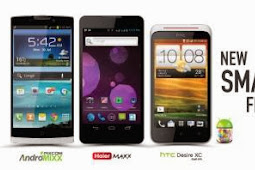 Smartfren Rilis Empat Smartphone Sekaligus