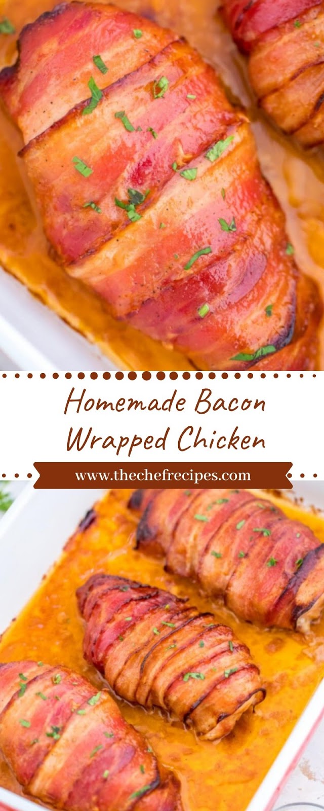 Homemade Bacon Wrapped Chicken Homemade Bacon Wrapped Chicken