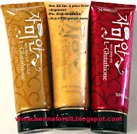 Red pomegranate gold cleanser