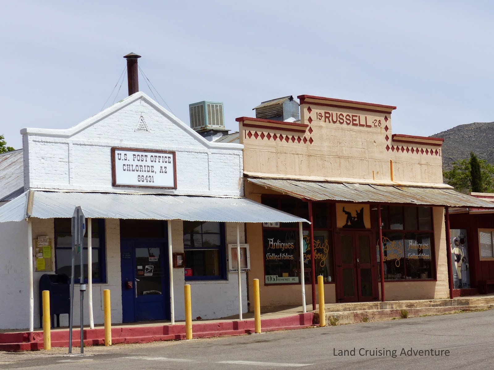 Land Cruising Adventure Chloride, Arizona, an old mining town.