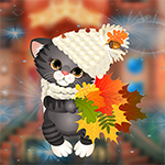 Play Games4King -   G4k Graceful Gray Kitten Escape Game