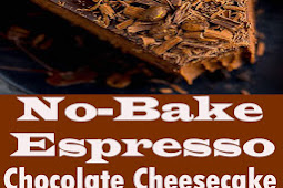 No-Bake Espresso Chocolate Cheesecake