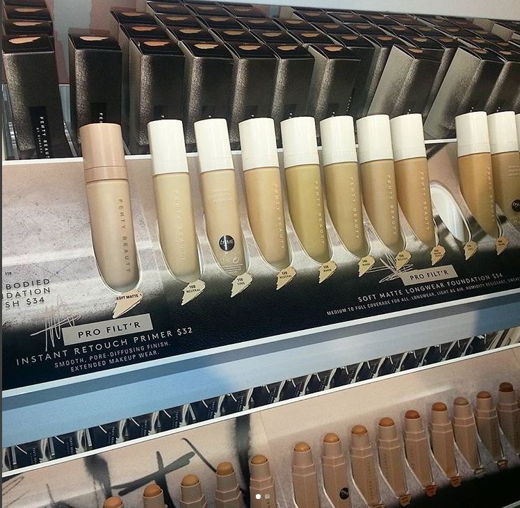 fenty foundation range