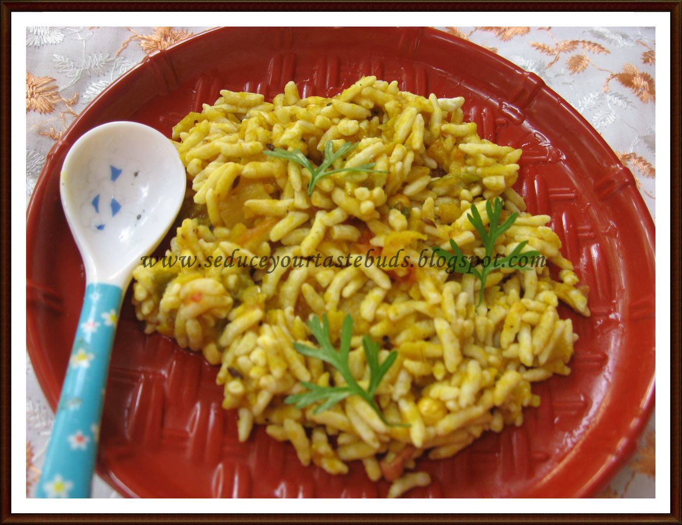 Seduce Your Tastebuds... Puffed Rice Kichidi Blog Hop Wednesday