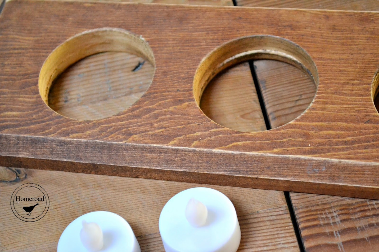 Recycled Glass Tea Light Holders