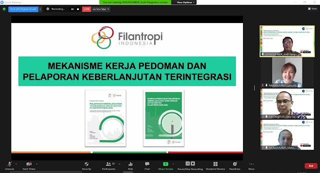 Filantropi Indonesia Luncurkan Pedoman dan Platform Pelaporan Keberlanjutan Terintegrasi