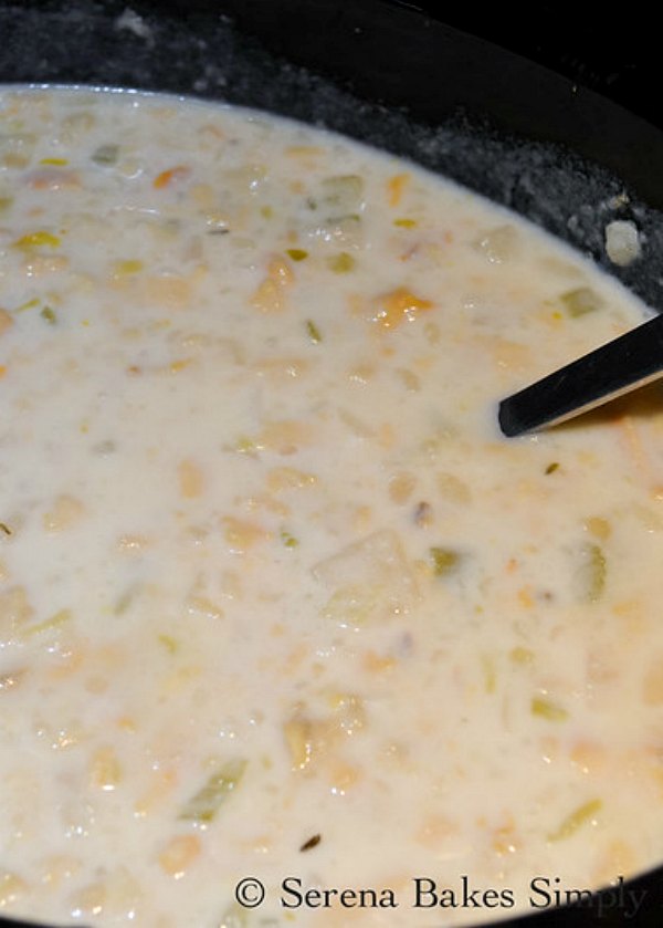 Gluten Free Crock Pot Clam Chowder Serena Bakes Simply From Scratch