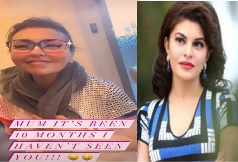 actress-jacqueline-fernandez-met-mother-after-10-months-shared-photo-on-insta-story