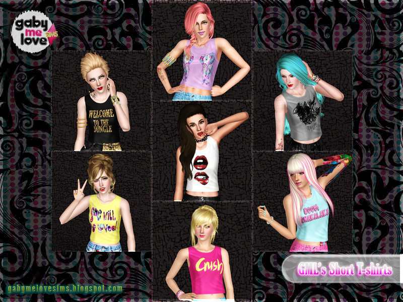 Gabymelove's Sims 3  - Página 3 GML%2527s-Short-T-Shirts-C