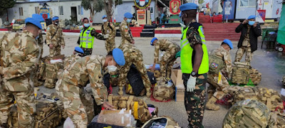 Tanzania Military Police Unit Periksa Perlengkapan Kontingen Garuda UNIFIL
