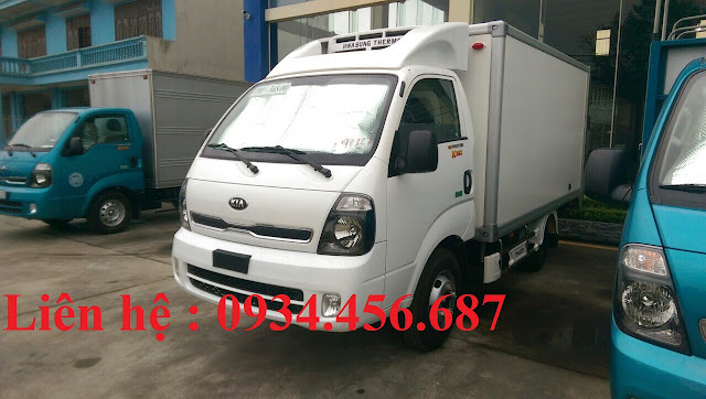 Kia K200 thùng đông lạnh Kia K200 thùng đông lạnh