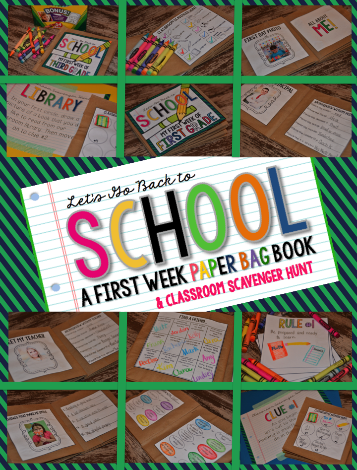 Elementary Shenanigans: A First Week Paper Bag Book