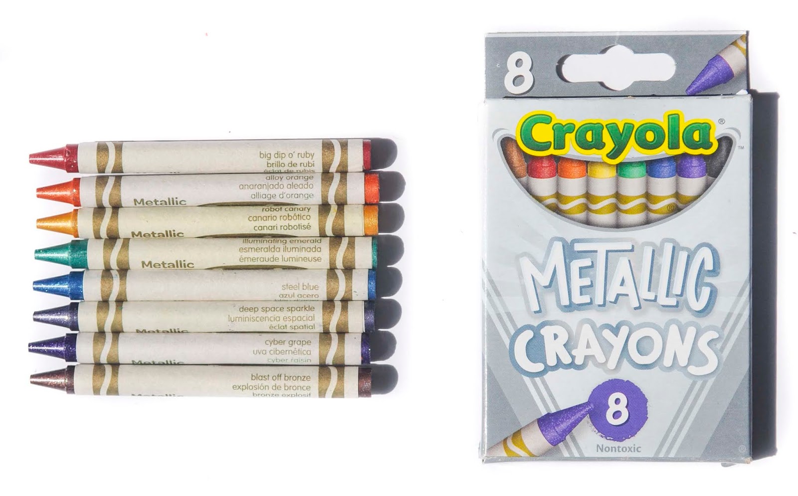 Crayola Crayons - Rainbow 8 Pack : ID 1040 : $1.95 : Adafruit Industries,  Unique & fun DIY electronics and kits