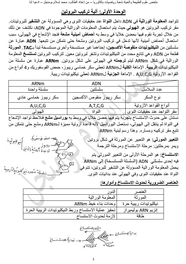 ملخص شامل في علوم الطبيعة والحياة تحضيرا للبكالوريا شعبة رياضيات %25D9%2585%25D9%2584%25D8%25AE%25D8%25B5%2B%25D8%25B4%25D8%25A7%25D9%2585%25D9%2584%2B%25D9%2581%25D9%258A%2B%25D8%25B9%25D9%2584%25D9%2588%25D9%2585%2B%25D8%25A7%25D9%2584%25D8%25B7%25D8%25A8%25D9%258A%25D8%25B9%25D8%25A9%2B%25D9%2588%25D8%25A7%25D9%2584%25D8%25AD%25D9%258A%25D8%25A7%25D8%25A9%2B%25D8%25AA%25D8%25AD%25D8%25B6%25D9%258A%25D8%25B1%25D8%25A7%2B%25D9%2584%25D9%2584%25D8%25A8%25D9%2583%25D8%25A7%25D9%2584%25D9%2588%25D8%25B1%25D9%258A%25D8%25A7%2B%25D8%25B4%25D8%25B9%25D8%25A8%25D8%25A9%2B%25D8%25B1%25D9%258A%25D8%25A7%25D8%25B6%25D9%258A%25D8%25A7%25D8%25AA