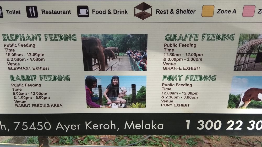 Harga tiket zoo melaka 2021