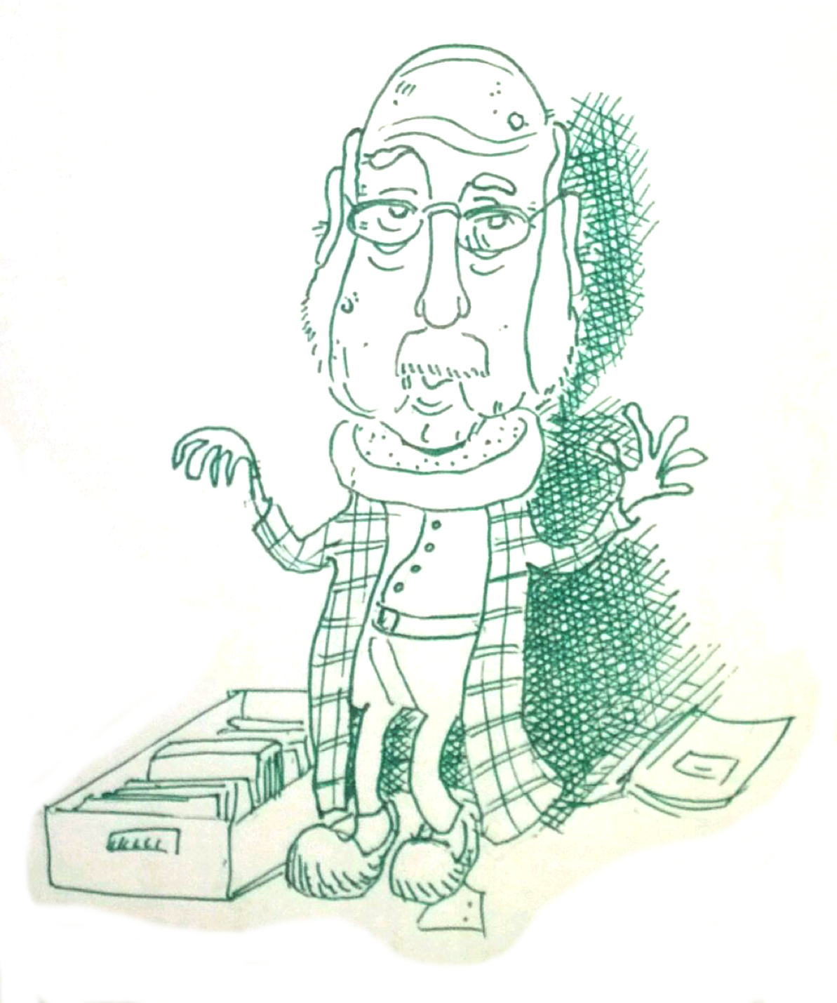 pitufo gruñon muñeco