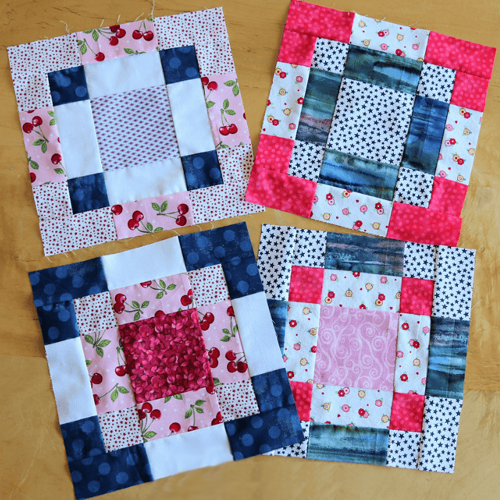 Double Disappearing Nine-Patch Blocks - Quilt Tutorial