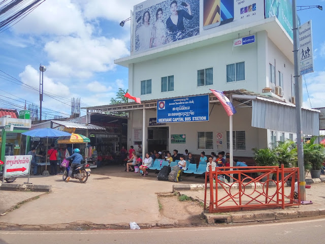 Laos, Vientiane, Central bus station, khua din bus station, talat sao bus station, morning market, bus station, terminal